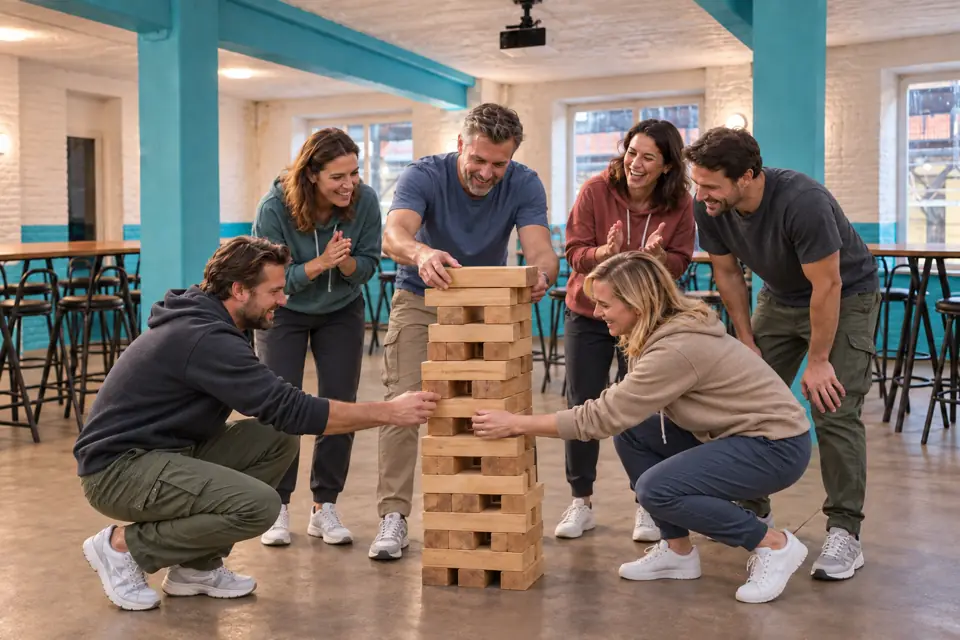 Mise en situation illustrative : Corporate Games / Olympiades entre collègues